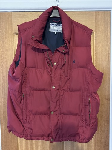 Mens red joules xll gilet - red,