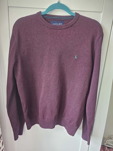 Joules burgundy cotton jumper - joules,