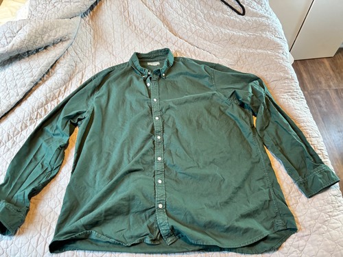 Mens dark green - , shirt