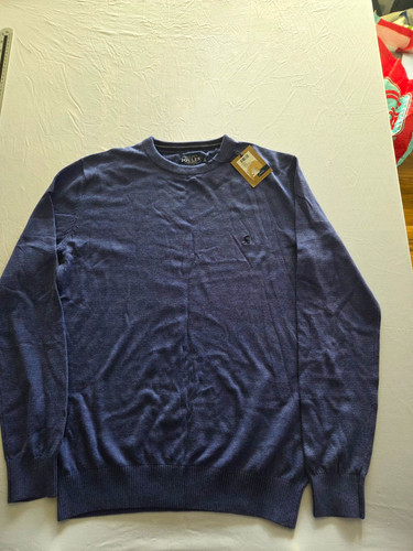 Joules men blue cotton knit - joules, men's